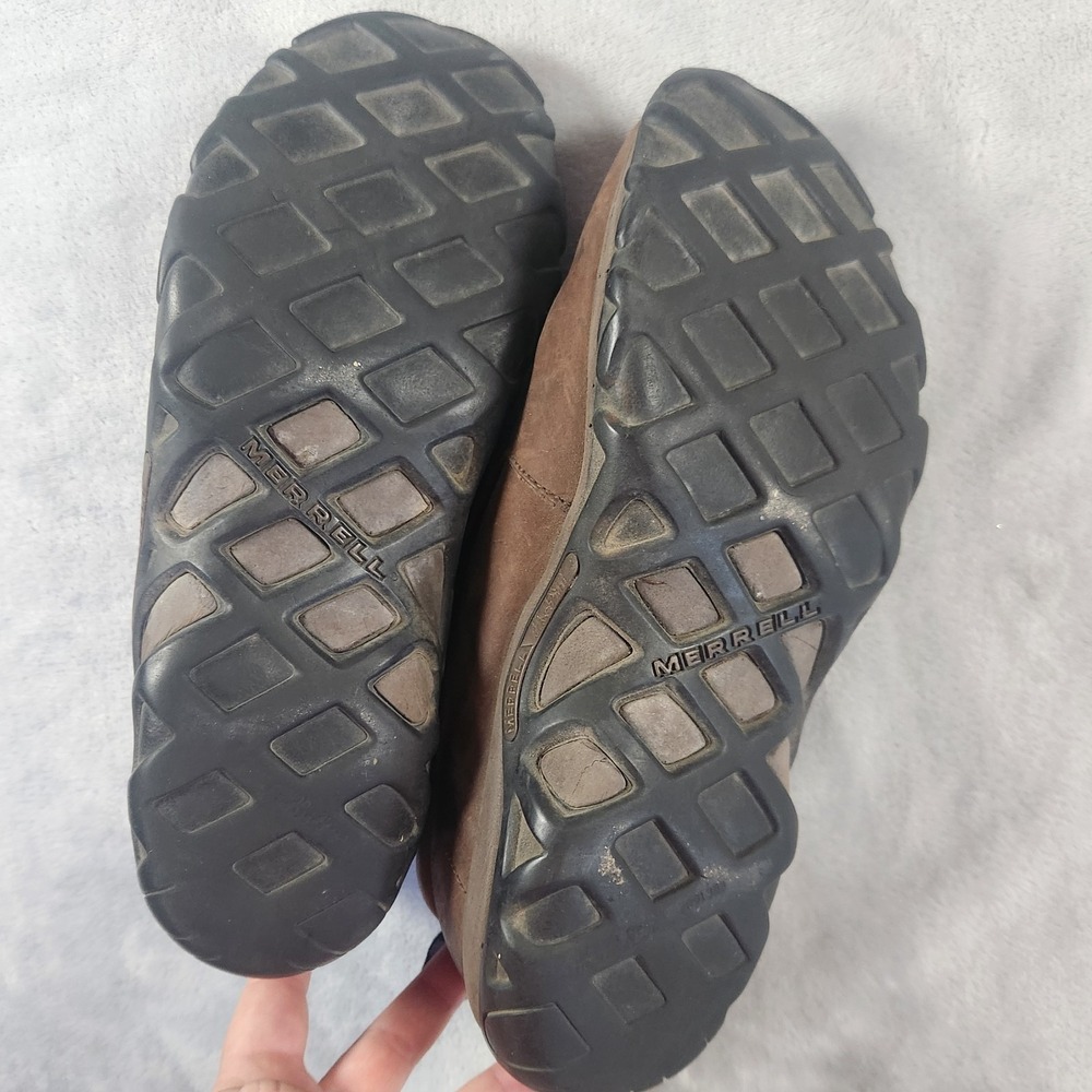Merrell Mens Jungle Moc Slip On Shoes Clogs Brown Leather J60831 Size 10 - Picture 7 of 7